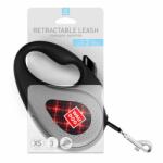 COLLAR Lesă retractabilă pentru câini TARTAN 3 m până la 12 kg mărimea XS