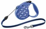 flexi Flexi Standard Flamingo M până la 20 kg, cablu de 5 m - albastru
