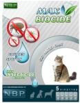 NATURAL BEST PRODUCTS MAX BIOCIDE Picături antiparazitare pentru pisici, 5 buc