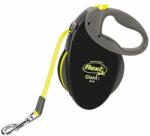 flexi Lesă Flexi Giant Neon, L, pentru câini de până la 50kg - lungime coardă 8m, culoare neagră