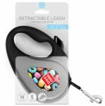 COLLAR Lesă retractabilă pentru câini DONUTS 5 m până la 25 kg mărimea M