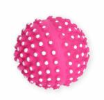 PET NOVA Jucărie pentru căței - minge din vinil cu țepișori, roz - 7cm