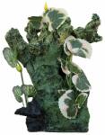  BOYU Ornament pentru acvariu 2157 - stâncă verde cu plante