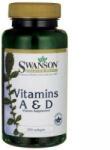 Swanson Vitamina A și D / 250 moale