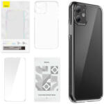 Baseus Case Baseus Crystal Series for iPhone 11 (clear) + tempered glass + cleaning kit