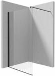 Deante Kerria Plus Walk-in zuhanyfal 140x200 cm átlátszó üveg, matt fekete profil KTS N34P (KTS_N34P)
