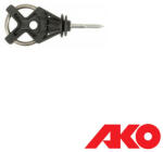 AKO 446560 "X" akasztós kapuszigetelő, 10 db-os (villanypásztor) (446560)