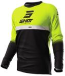 Shot Tricou de motocros Shot Devo Reflex negru-fluo galben (SHOA08-12C1-A03)