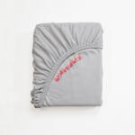Ourbaby® Cearceaf de bumbac 160x70 cm - gri