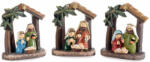 Decorer Set 3 figurine Nasterea Domnului 5.5x2.5x7 cm (A55.34.22)