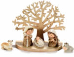 Decorer Set 5 figurine Nasterea Domnului 11.5x4x10 cm, 4x2x4.5 cm (A55.33.64)