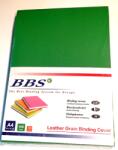 BBS Zöld bőrmintás hátlapkarton A4 méretben 100db/cs