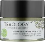 Teaology Scrub facial pe bază de extract de ceai verde - Teaology Green Tea Detox Face Scrub 50 ml