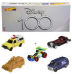 Mattel Masinuta HOT WHEELS Premium 100 Bundle Disney 5 cars (HKF06)