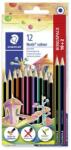 STAEDTLER Noris Colour színes ceruza 10+2 db (TS185C12P)