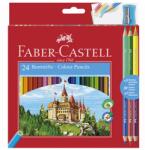 Faber-Castell Hatszögletű színes ceruza 24+3 db (110324)