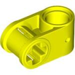 LEGO® 6536c236 - LEGO neon sárga technic csatlakozó pin és tengely 90° elforgatva (6536c236)