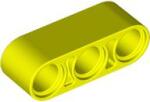 LEGO® 32523c236 - LEGO neon sárga technic emelőkar 1 x 3 méretű (32523c236)