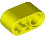 LEGO® 60483c236 - LEGO neon sárga technic kar 1 x 2 méretű, x-tengely csatlakozóval, pinnel (60483c236)
