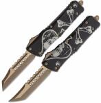 Microtech Knives Combat Troodon HH and WH Death Card set Apocalyptic Bronze 219-13SETDCS