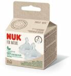 Nuk Tetina din Silicon Nature, marimea S, 2 bucati, Nuk