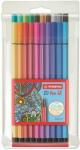 STABILO Filctoll készlet, 1 mm, STABILO "Pen 68", 20 különbözõ szín (20 db) (TST6820PL)