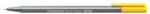 STAEDTLER Tűfilc, 0, 3 mm, STAEDTLER "Triplus 334", sárga (TS3341) - tonerprint