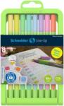 Schneider Tűfilc készlet, 0, 4 mm, SCHNEIDER "Line-Up Pastel", 8 különbözõ pasztell szín (8 db) (TSCLINEPV8)