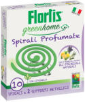 Flortis - Italia Spirale aromatice anti țânțari, 10 spirale - Flortis (1330565-10)