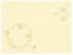DUNI 200825 Dunicel teríték-alátét, STAR SHINE CREAM, 30x40cm, 5x100db/krt, (K)