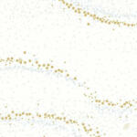 DUNI 200792 Dunisoft szalvéta, GOLDEN STARDUST fehér, 40x40 cm, 1/4, 60db/cs (K)