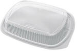  Grand Chef ovális tálca tető 1 részes PP víztiszta 255x185x35 mm CC80M40