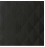 DUNI 168466 Elegance szalvéta, Crystal fekete, 48 x 48 cm, 40db/csom