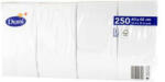 DUNI 213028 tissue szalvéta, fehér, 40x40cm, 3 réteg, 1/8 hajtott, 250db/csom