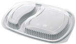  Grand Chef ovális tálca tető 2 részes PP víztiszta 255 x 185 x 25 mm CC80B25