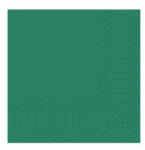 DUNI 168417 tissue szalvéta, zöld, 24x24 cm, 3 réteg, 1/4 hajtott, 250db/csom