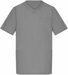 James & Nicholson Bluză medicală bărbați JN3102 - Mediu gri | XXL (1-JN3102-1809832)