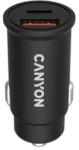 CANYON Autós töltő, USB-C/USB-A, QC 3.0 18W, PD 30W, CANYON "C-20B03 (CAC20B03) - onlinepapirbolt