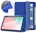 ProCase Husa iPad Air 4 sau iPad Air 5 10.9 inch ProCase cu functie wake-up/sleep si compartiment pentru Apple Pen, navy blue