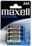 Maxell alkali elem AAA, 4 db (MXLAAA)