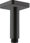 Hansgrohe Brat dus fix Hansgrohe Vernis Shape, 10 cm, negru mat (26406670)
