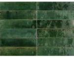 Marazzi Gresie exterior / interior portelanata verde 6x24 cm, Marazzi Lume Green Lux (M6RQ)
