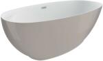 SPATIO Cada freestanding ovala Spatio Kivi acril 165x75 cm, gri (CPC-00475)
