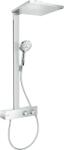 Hansgrohe Coloana dus cu baterie si termostat Hansgrohe Raindance E 300, Shower Tablet (27361000GQS1)