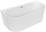 SPATIO Cada freestanding semirotunda Spatio Sola acril 160x75 cm, alb (CP-00330) - germanquality