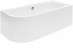 Besco Cada baie pe colt semirotunda asimetrica Besco Avita acril 160x75 cm, varianta dreapta (WAV-160-NP)