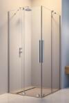 Radaway Cabina dus patrata cu usi glisante Radaway Furo KDD 80x80 cm (10105080-01-01L/10105080-01-01R)