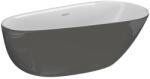 SPATIO Cada freestanding ovala Spatio Shila acril 170x85 cm, antracit (CPC-00431)