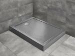 Radaway Cadita dus dreptunghiulara Radaway Doros F Compact Stone 100x80 cm, antracit (acril aspect piatra) (SDRFP1080-05-64S)