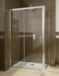 Radaway Cabina dus dreptunghiulara cu usa glisanta Radaway Premium Plus DWJ+S 120x90 cm, sticla fabric (33313-01-06N/33403-01-06N)